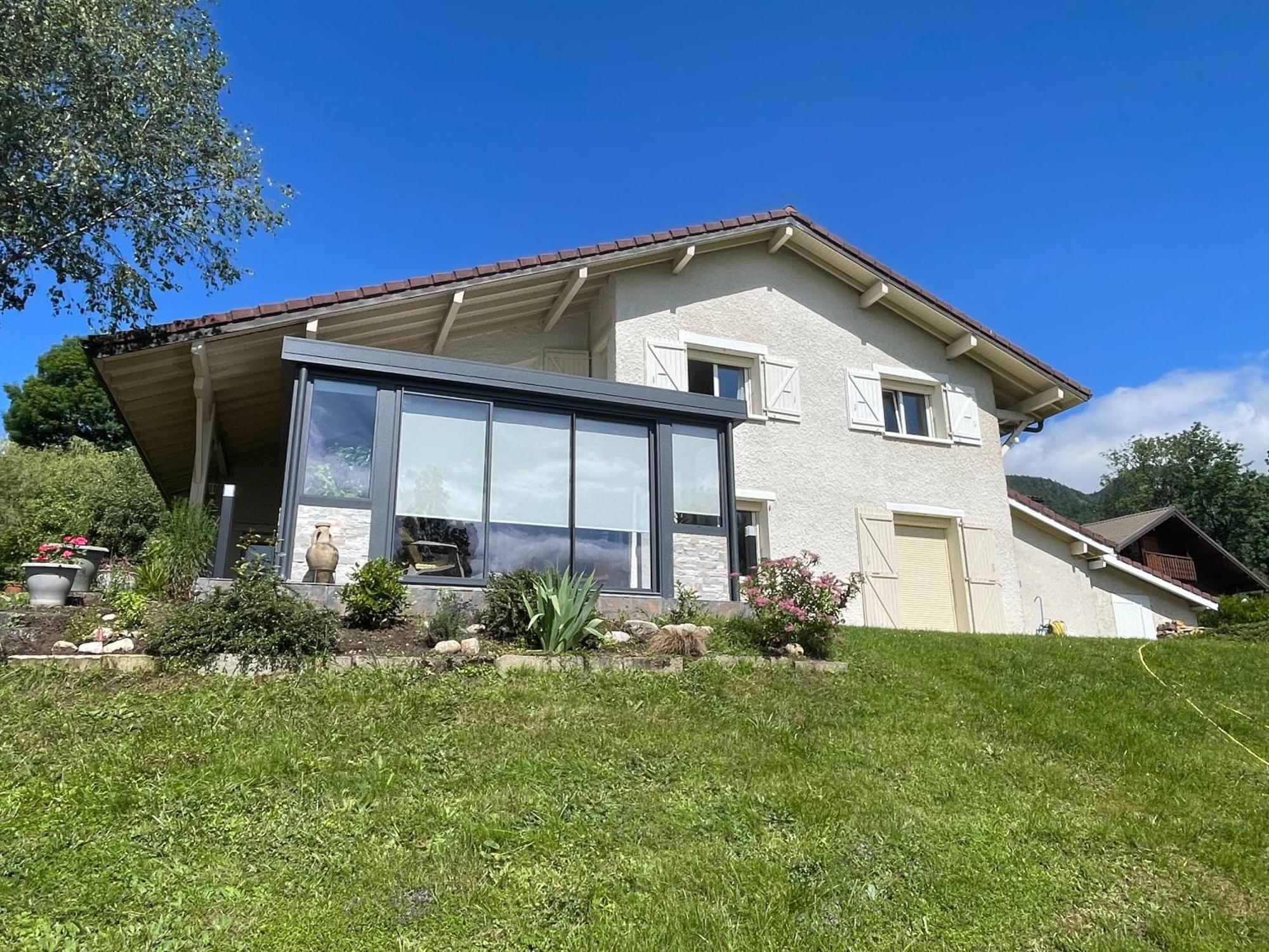 Chalet Du Montblanc 4 Pers Max Gex Bagian luar foto