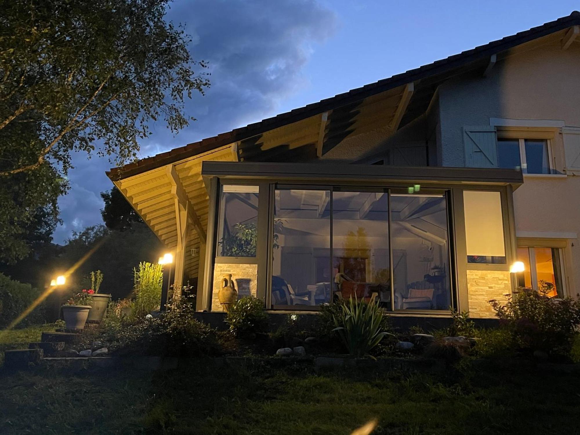 Chalet Du Montblanc 4 Pers Max Gex Bagian luar foto