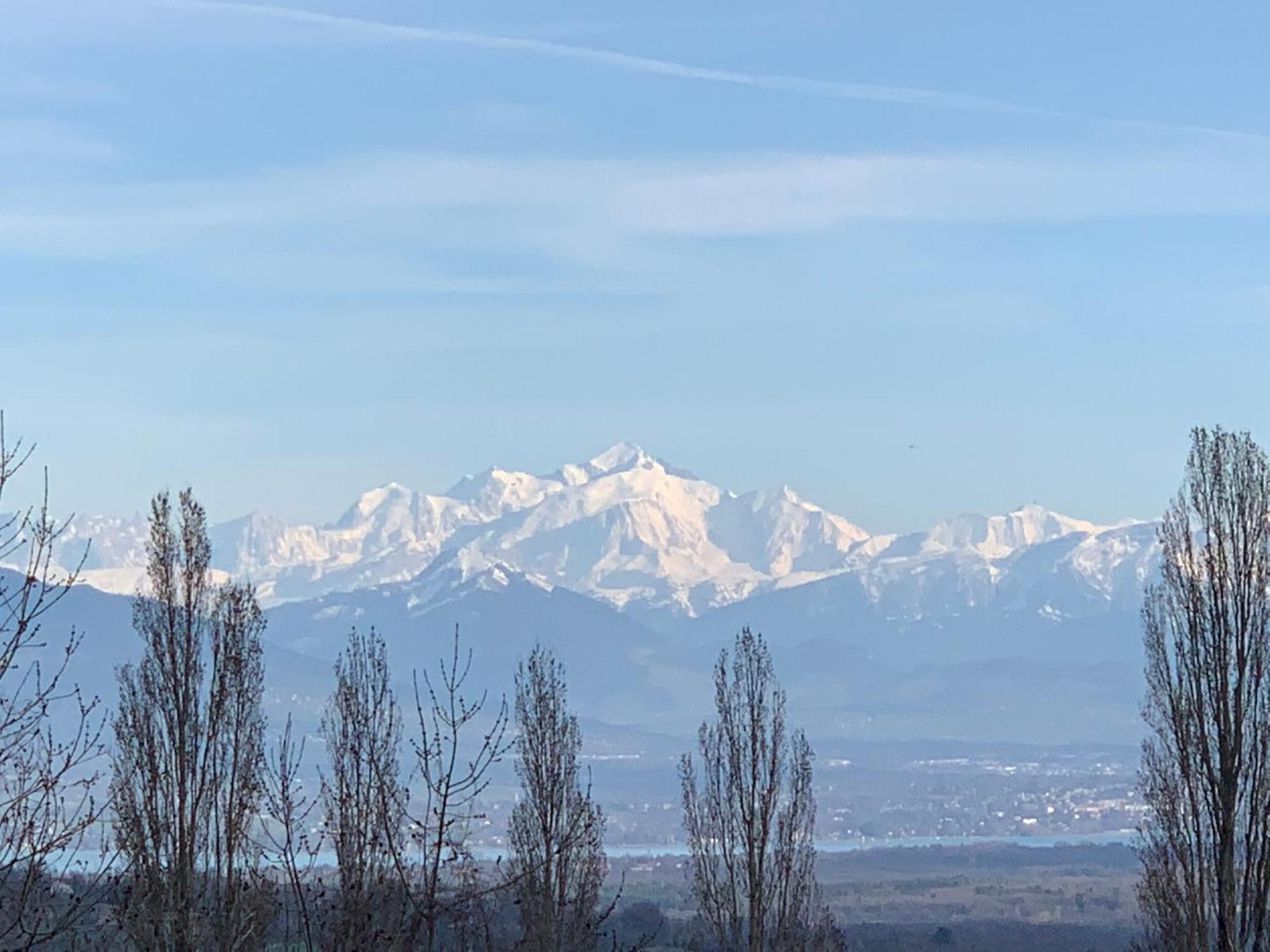 Chalet Du Montblanc 4 Pers Max Gex Bagian luar foto